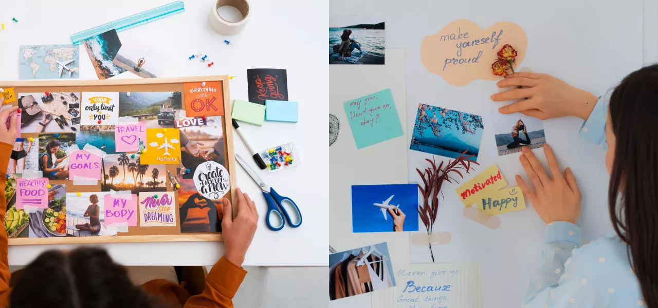 como hacer un vision board 