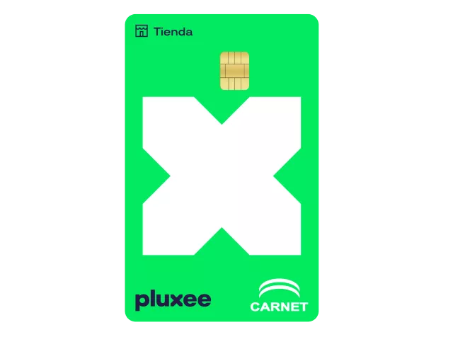 navidad tienda tarjeta pluxee