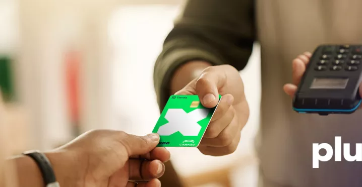 Tarjeta de vales de despensa