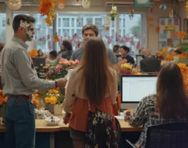 decoracion-dia-de-muertos-oficina