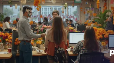 decoracion-dia-de-muertos-oficina