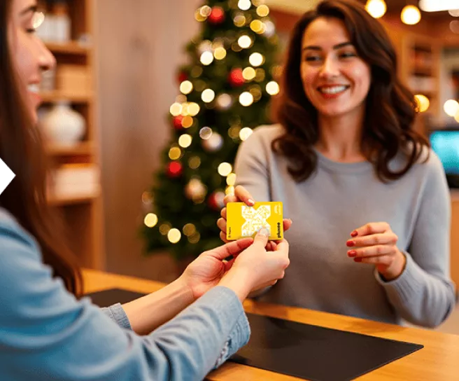 Tarjeta de regalo para empleados